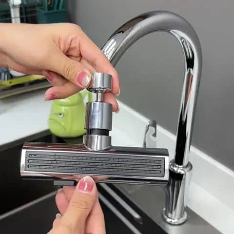 3-in-1 Rotating Kitchen Faucet Aerator