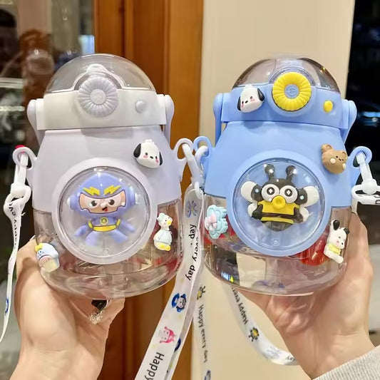 Cute Cartoon Character Water Bottles