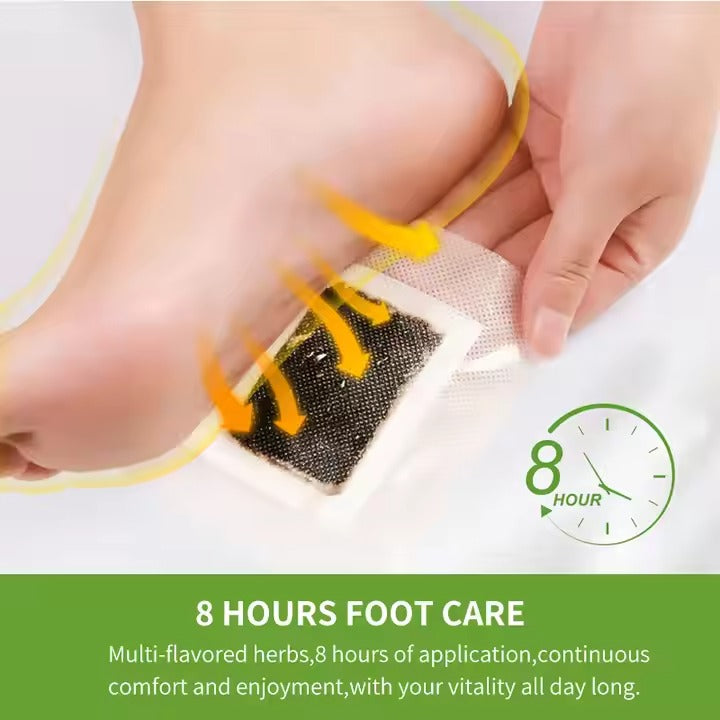 Detoxifying Foot Patches with Bamboo Vinegar Extract