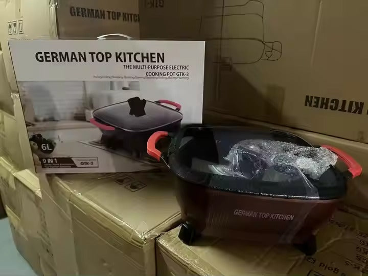 German Top Electric Kitchen 9-in-1 Multi-Cooker