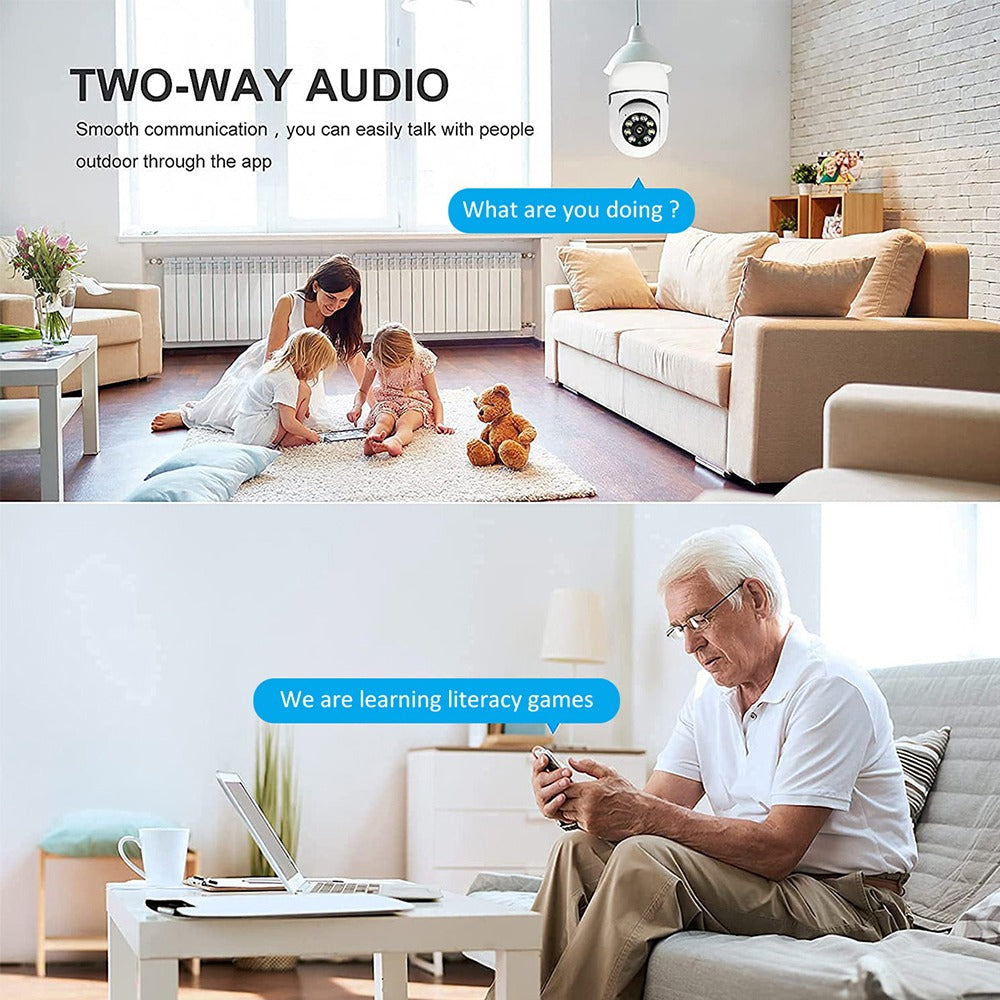 Telit Mall Smart Bulb WiFi Camera