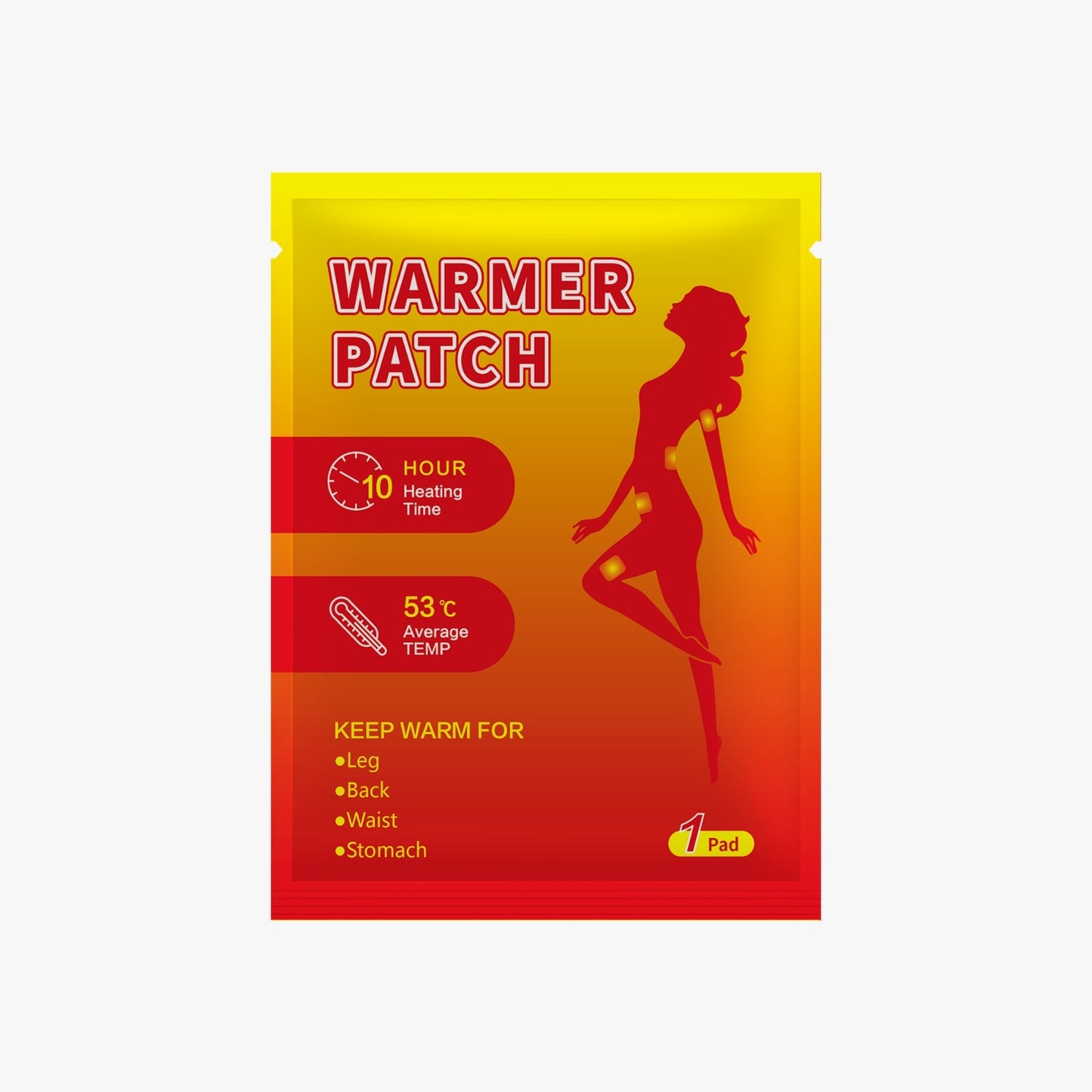 Menstrual and body pains relieve patch