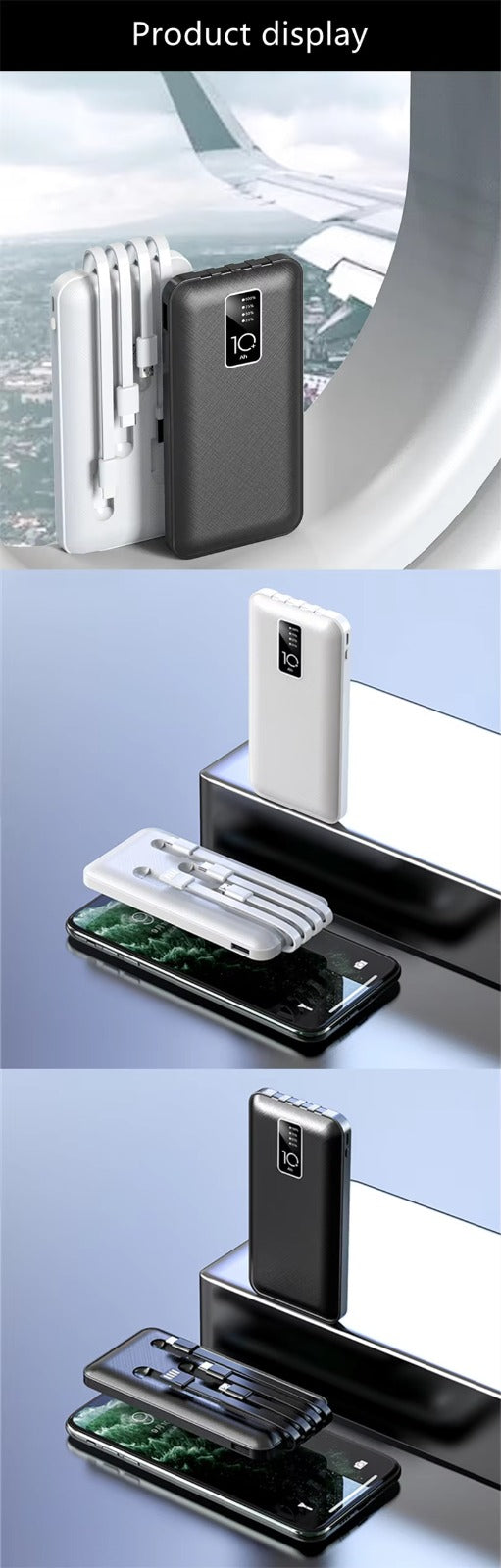 Portable 10000mAh Power Bank