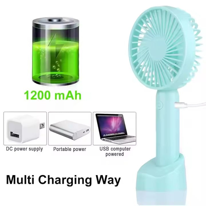 Portable Rechargeable Handheld Fan