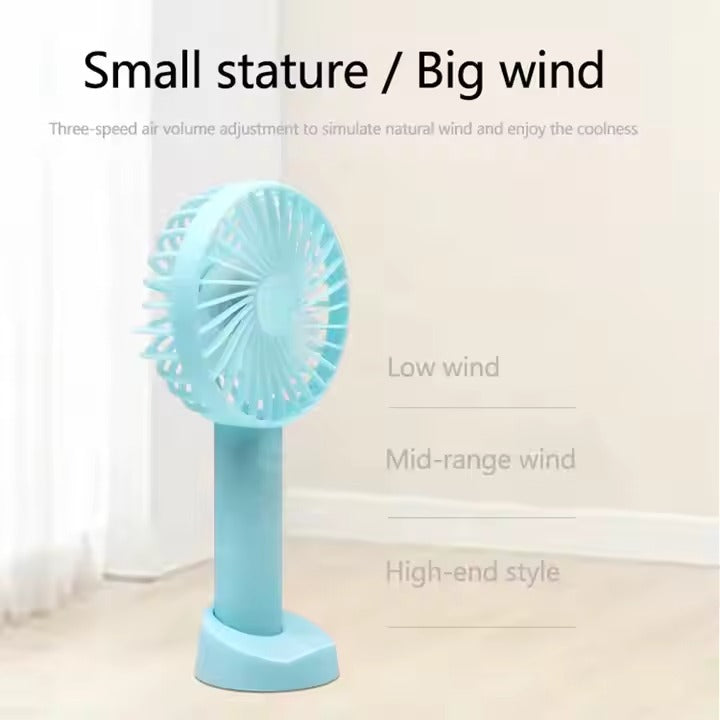 Portable Rechargeable Handheld Fan