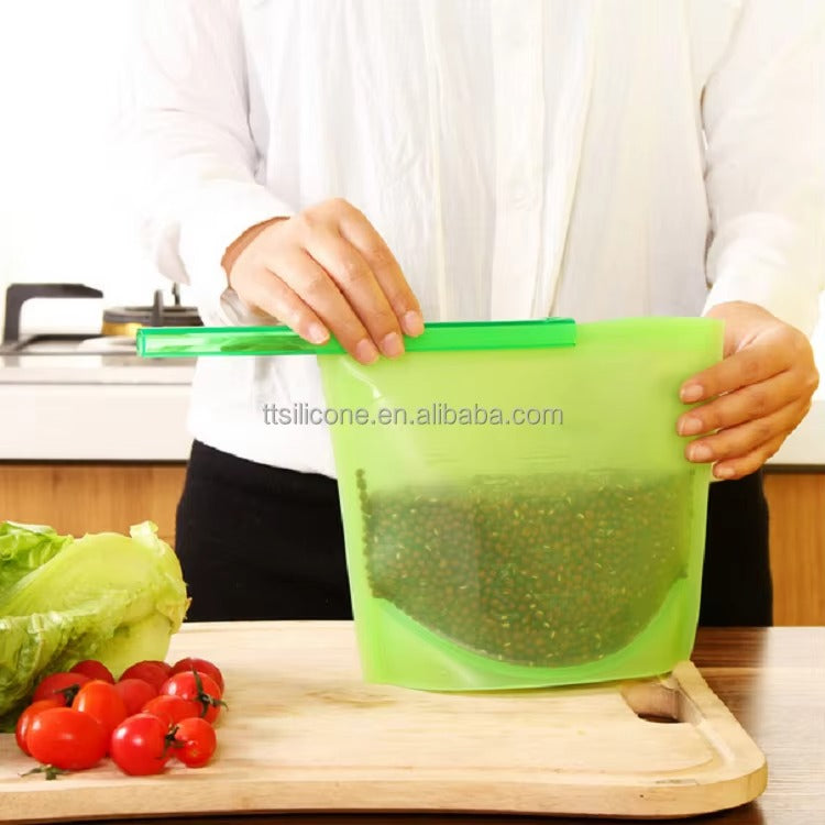 Reusable Silicone Food Storage Bags