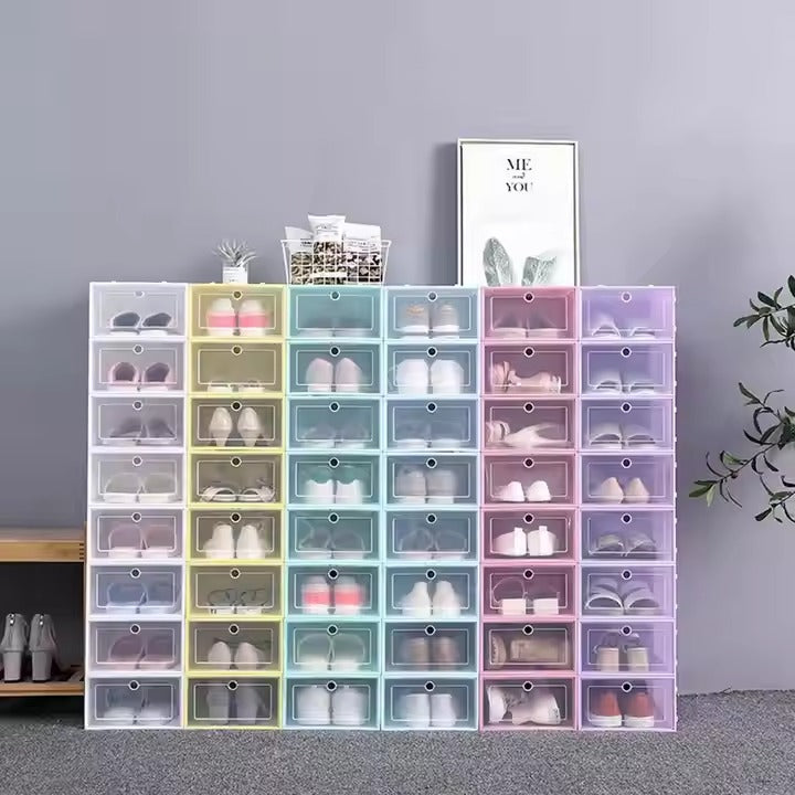 Stackable Shoe Storage Boxes