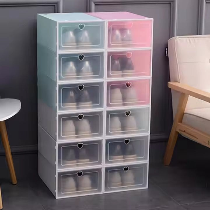 Stackable Shoe Storage Boxes