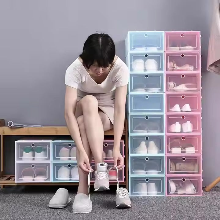 Stackable Shoe Storage Boxes