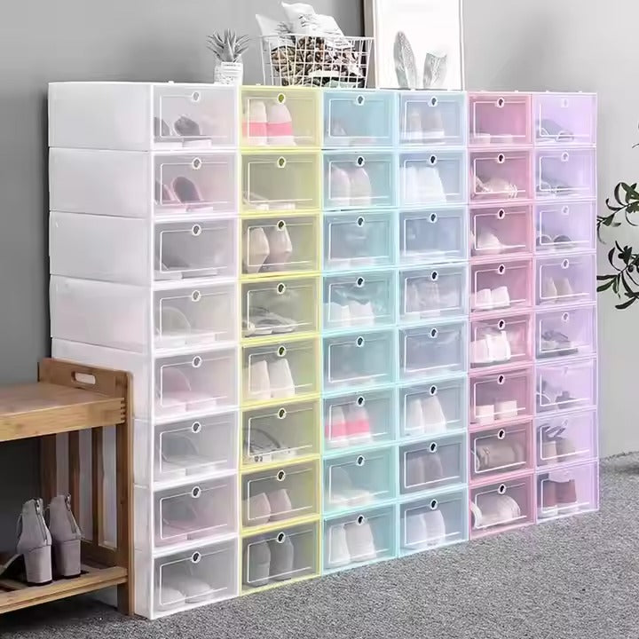 Stackable Shoe Storage Boxes