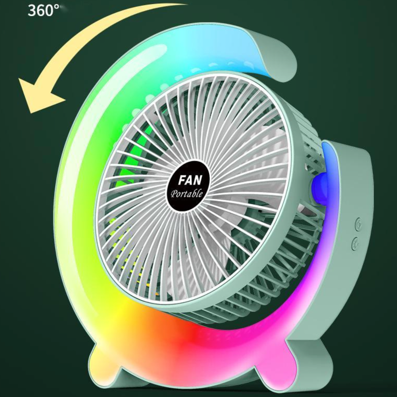 Rechargeable Desktop Fan