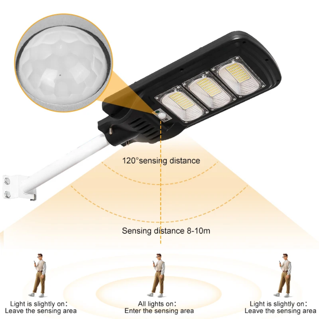 240W Solar Street Light with Motion Sensors