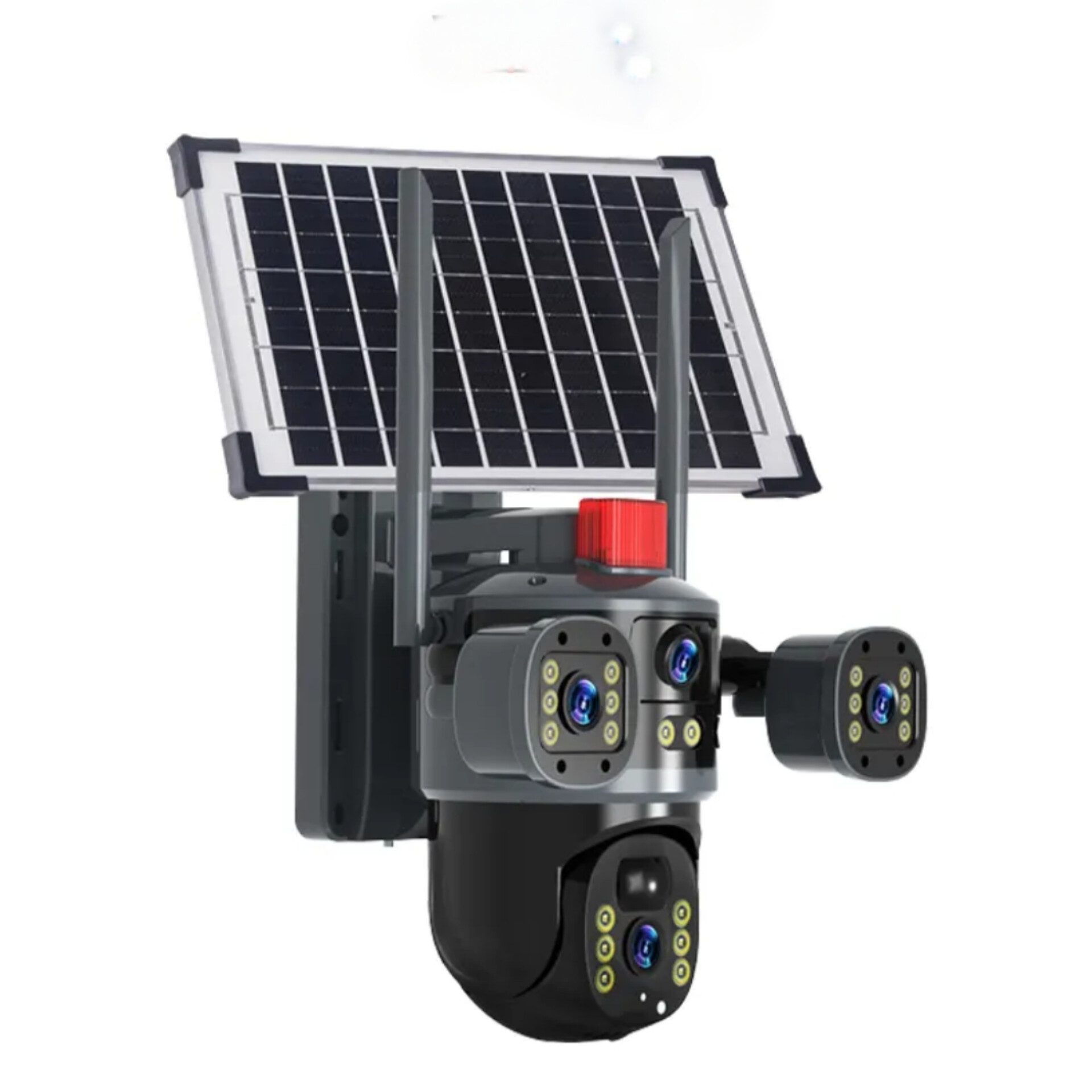 Tripple Lens Solar 12MP 4G UHD CCTV