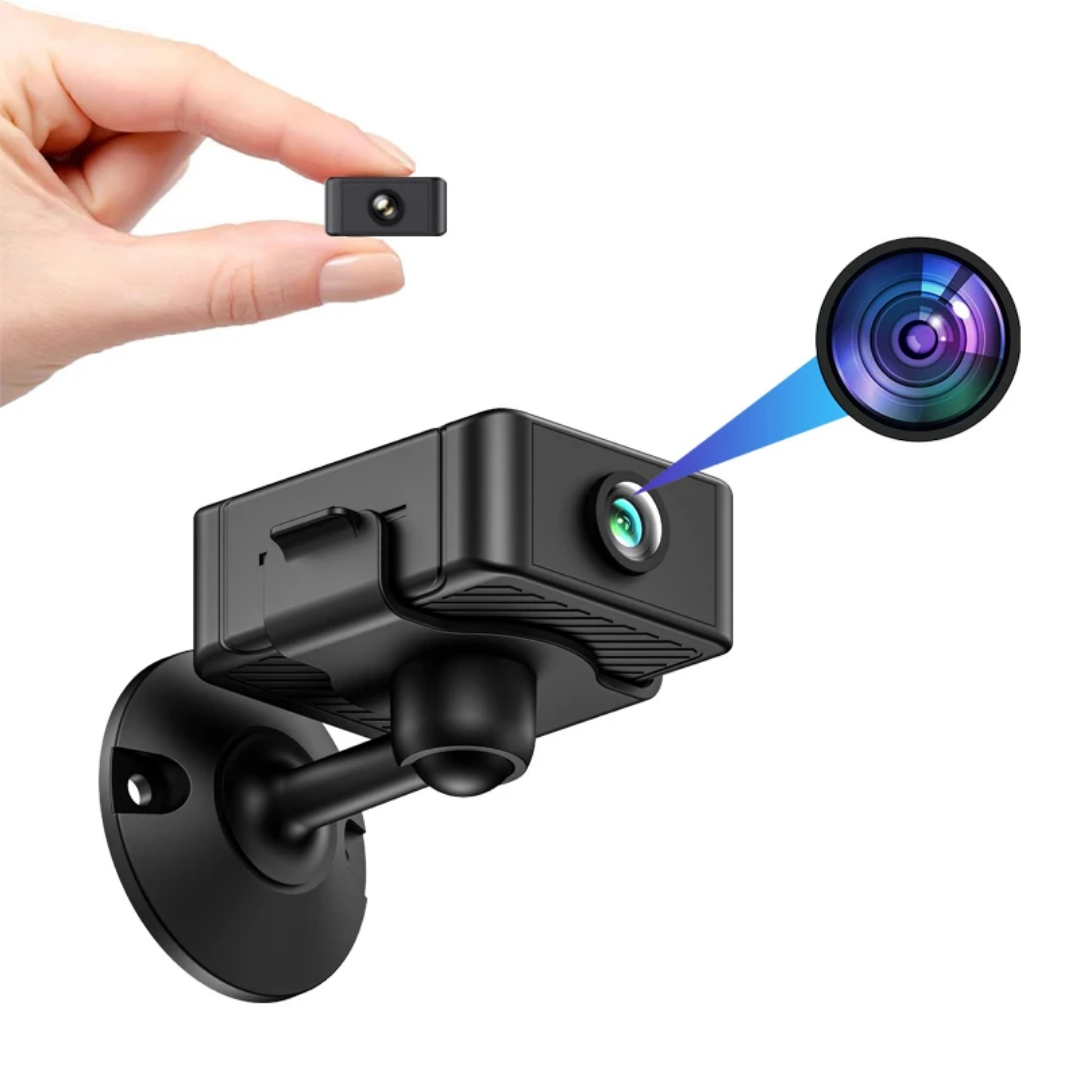 1080P Mini Spy Hidden Camera | Wireless Covert Security CCTV | Night Vision & Motion Alert | For Home, Office, Nanny Cam